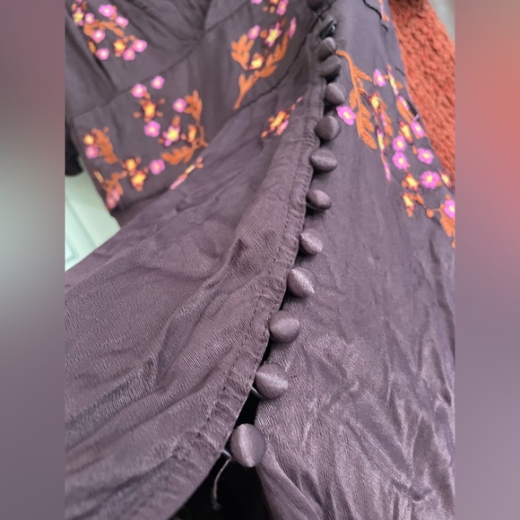 Free people size 2 mini dress like new - Picture 4 of 5